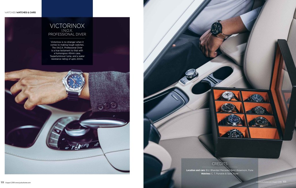 Just Urbane magazine shoot August 2018 with Mercedes