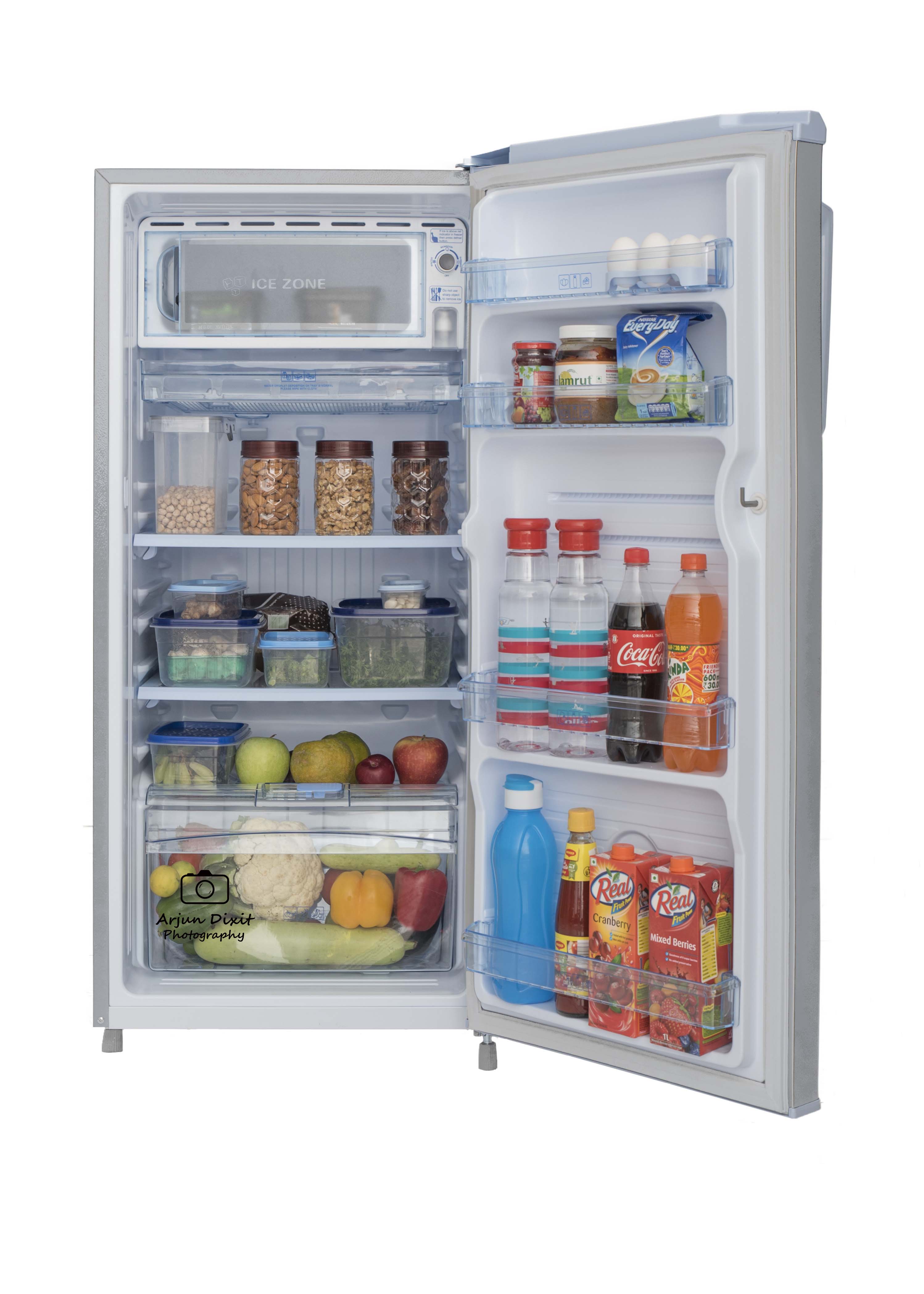 Product shoot for Candy (Haier) refrigerators