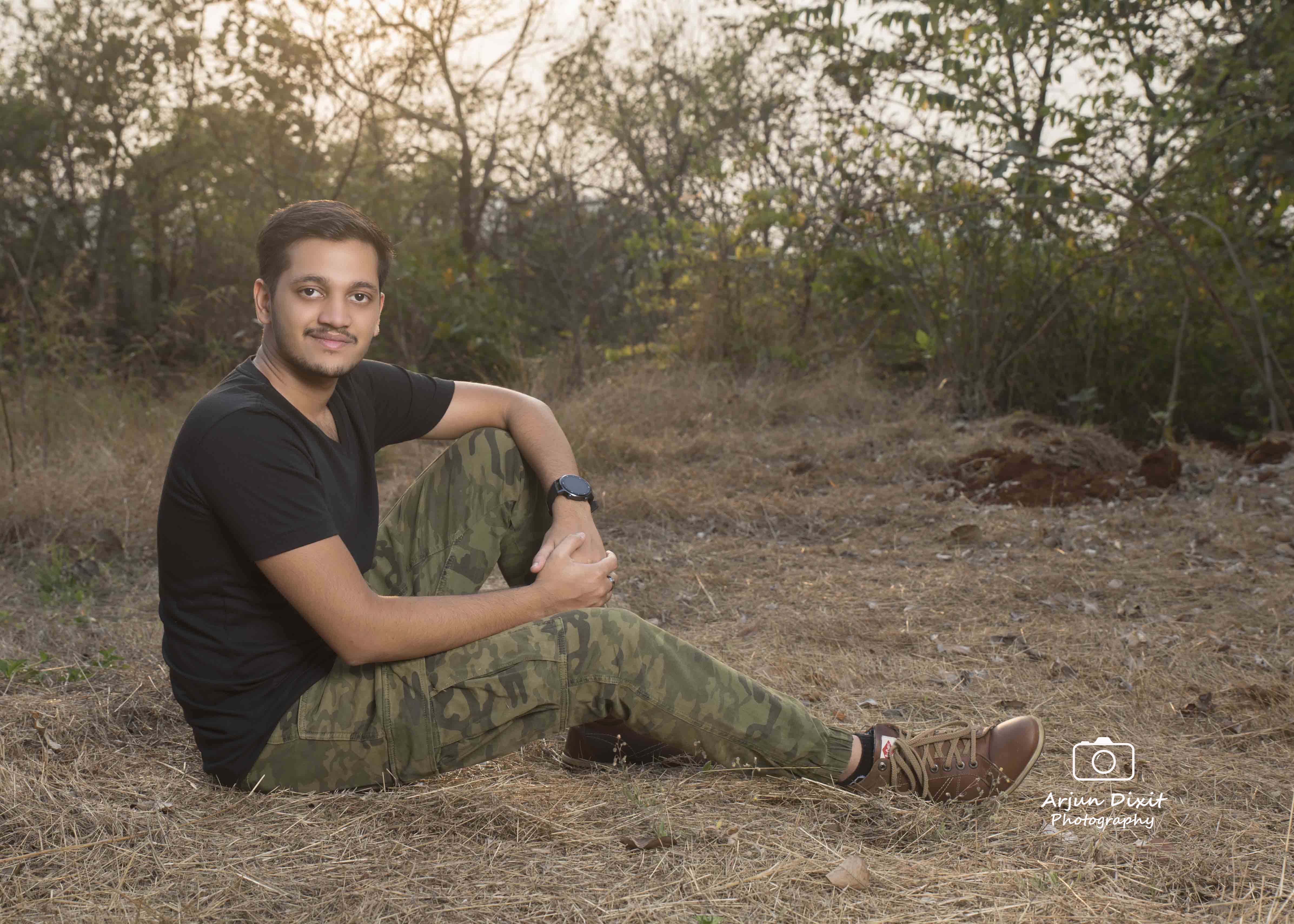 Fashion portfolio outdoor shoot