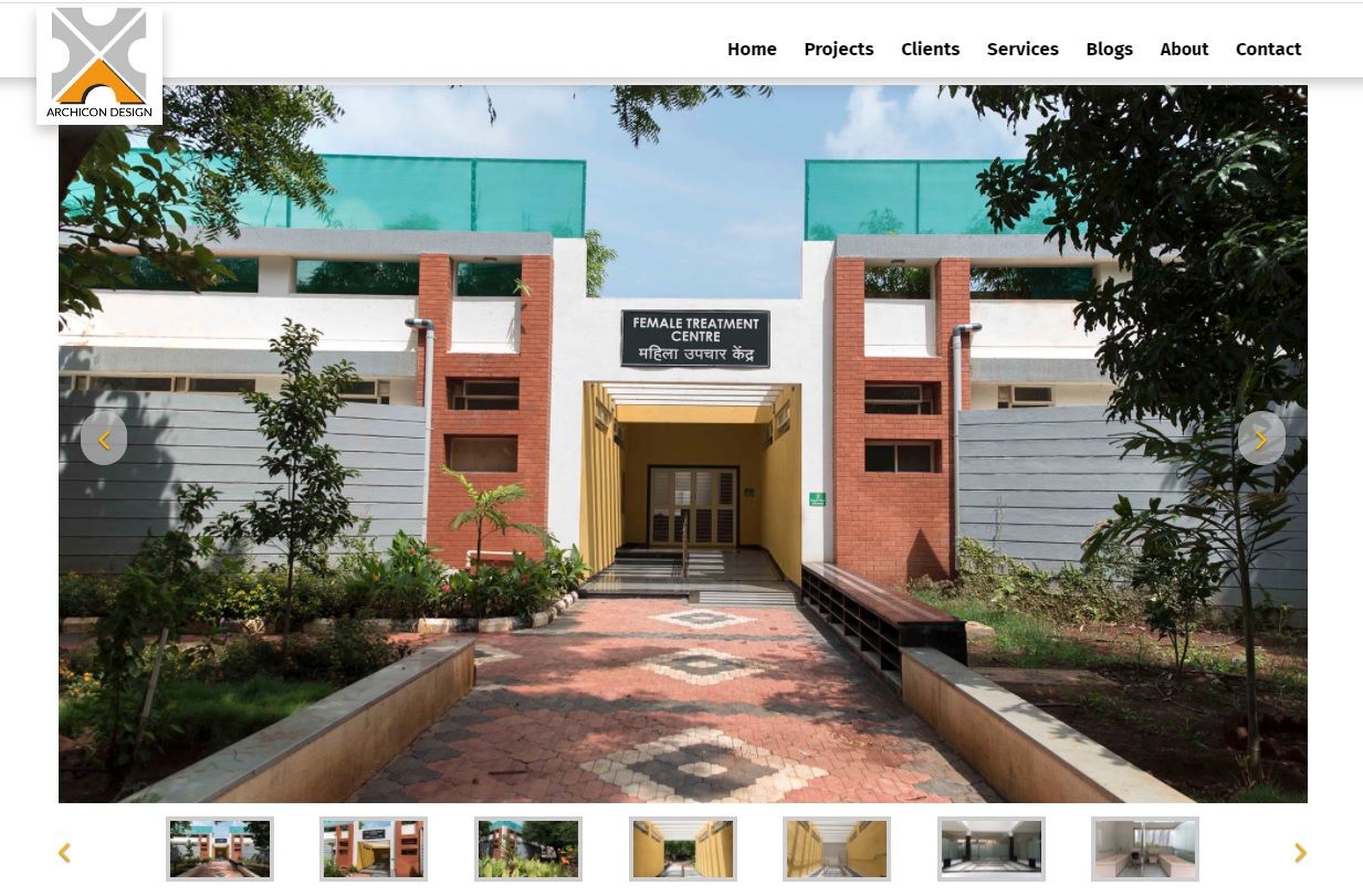 Architecture photography for naturopathy institute Urali kanchan